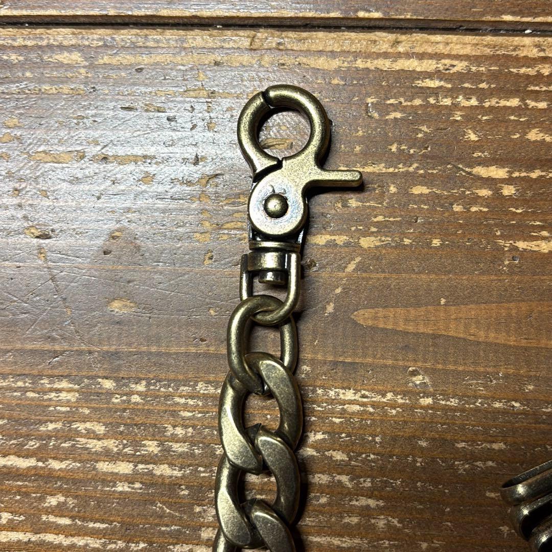 一点物茶芯ハンドメイドトラッカーウォレット ウォレットチェーンセット