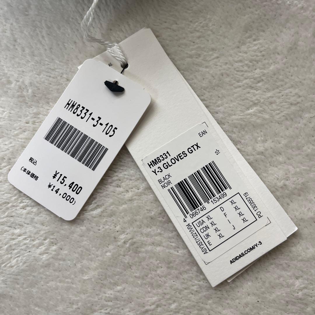 ●未使用品　ワイスリー　Y3 手袋　グローブ　スマホ対応　ブラック