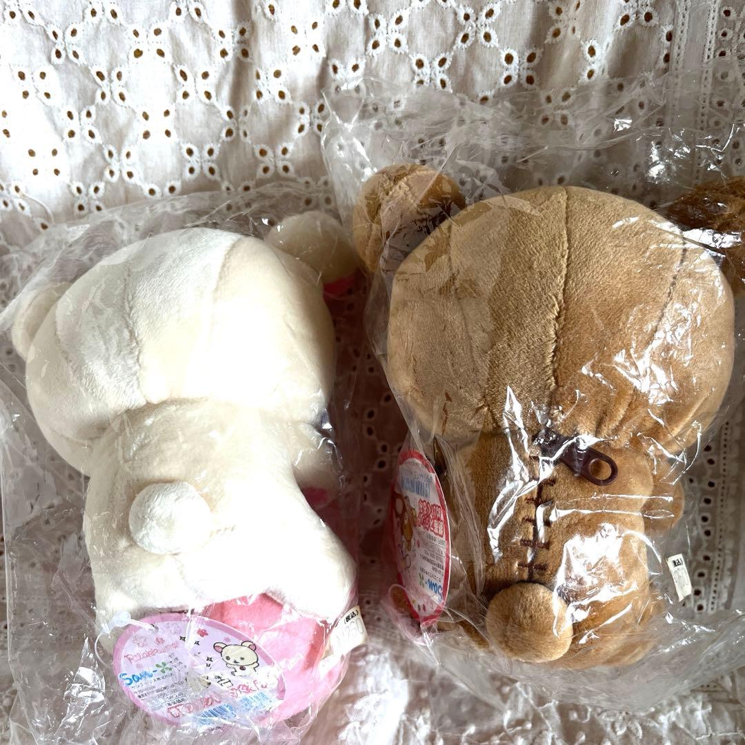 新品未使用‼️リラックマコリラックマクマのぬいぐるみ カップ小物入れ タグ付き