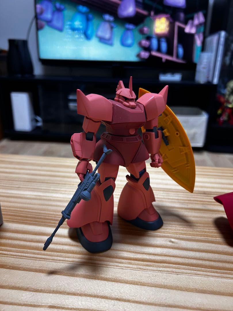 HGUCシャア専用6機セット　ザク　サザビー　ジオング　ズゴック　ドム　ゲルググ