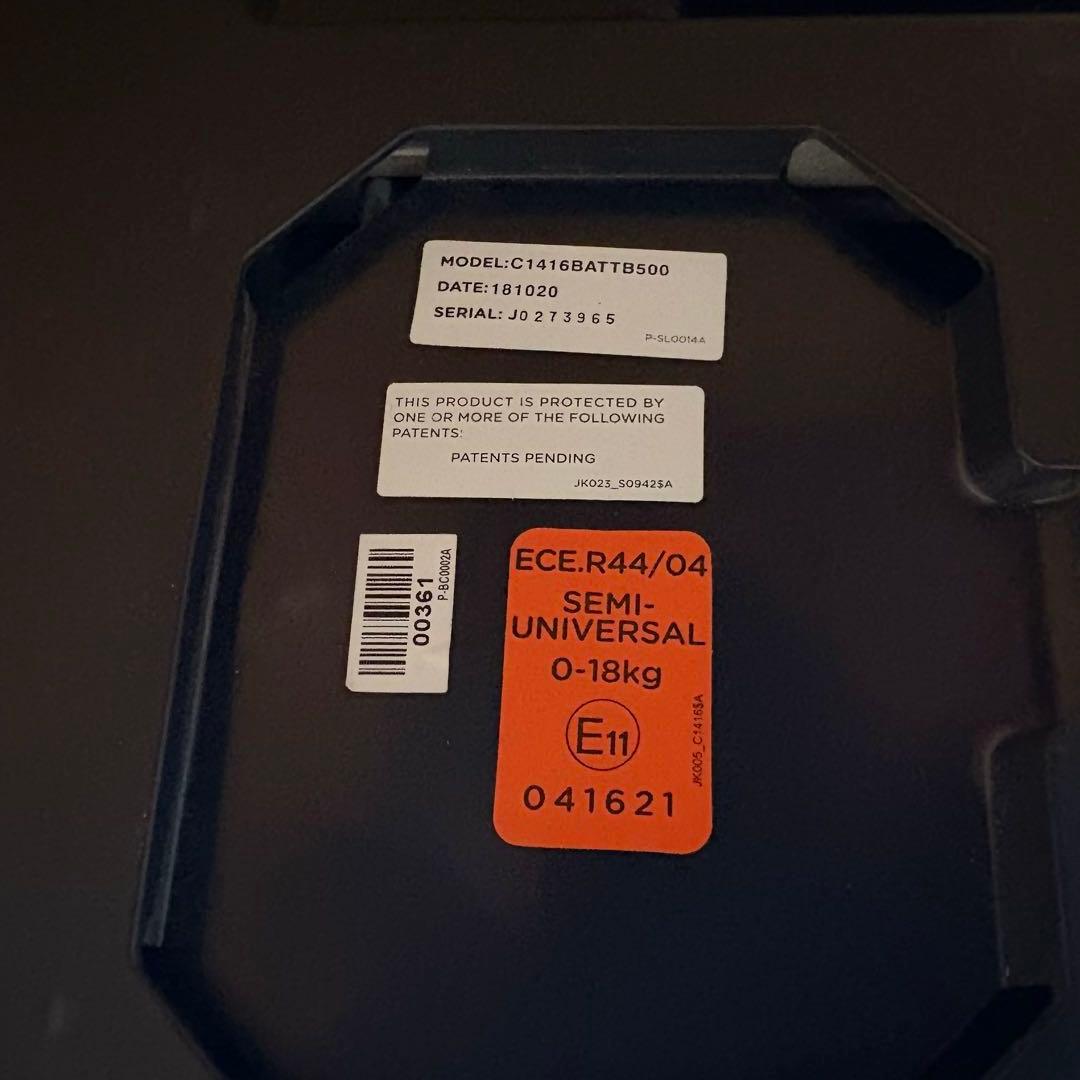 良品‼️Joie Arc360° チャイルドシート ISOFIX キャノピー付き