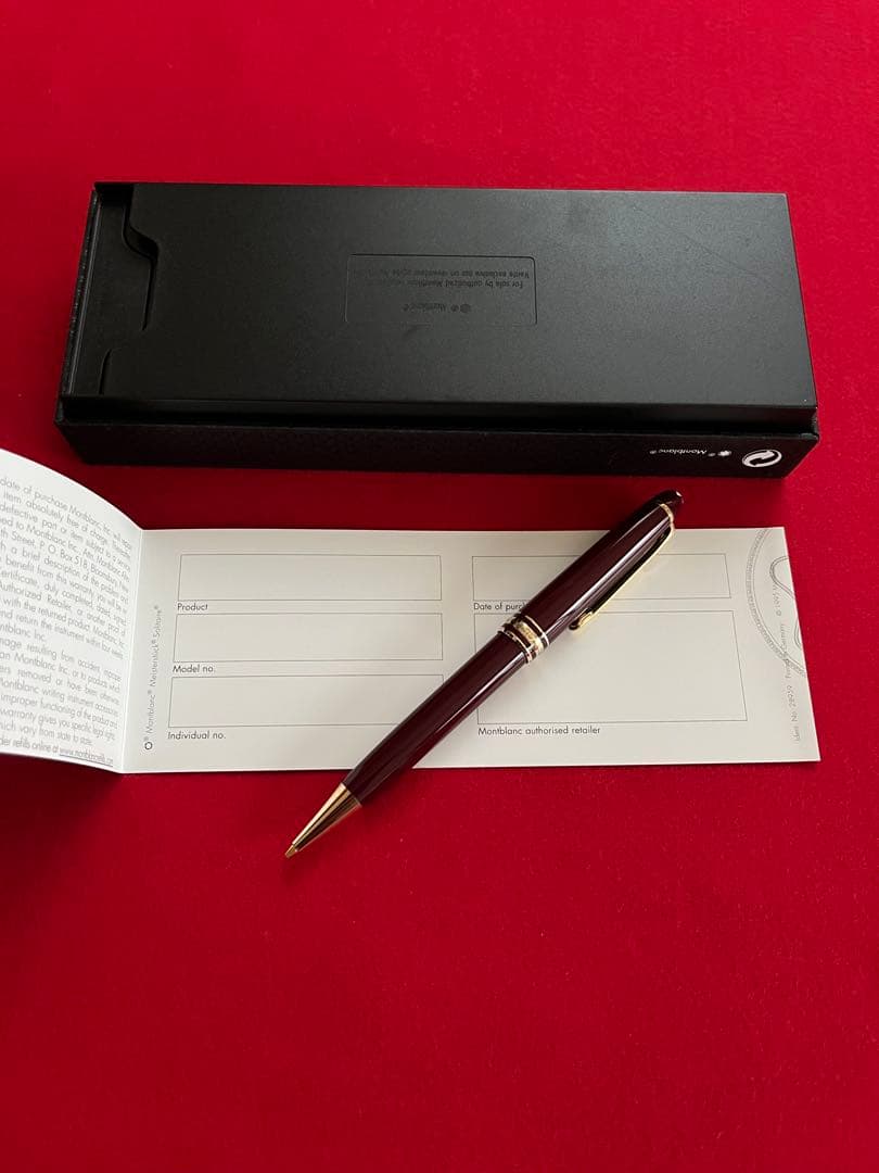 美品‼️モンブランマイスターシュテュック シャープペンシル165❗️ケース付‼️