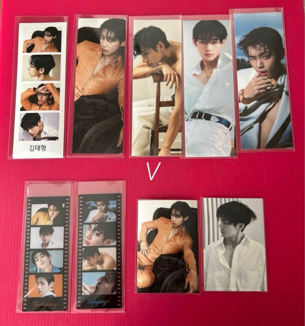 BTS V ステッカー(防水仕様)