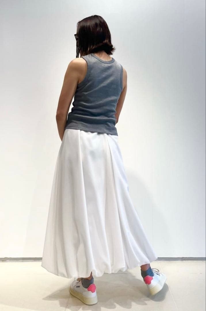 COLUMNコラム スパングル タンクトップ グレー フリーサイズ