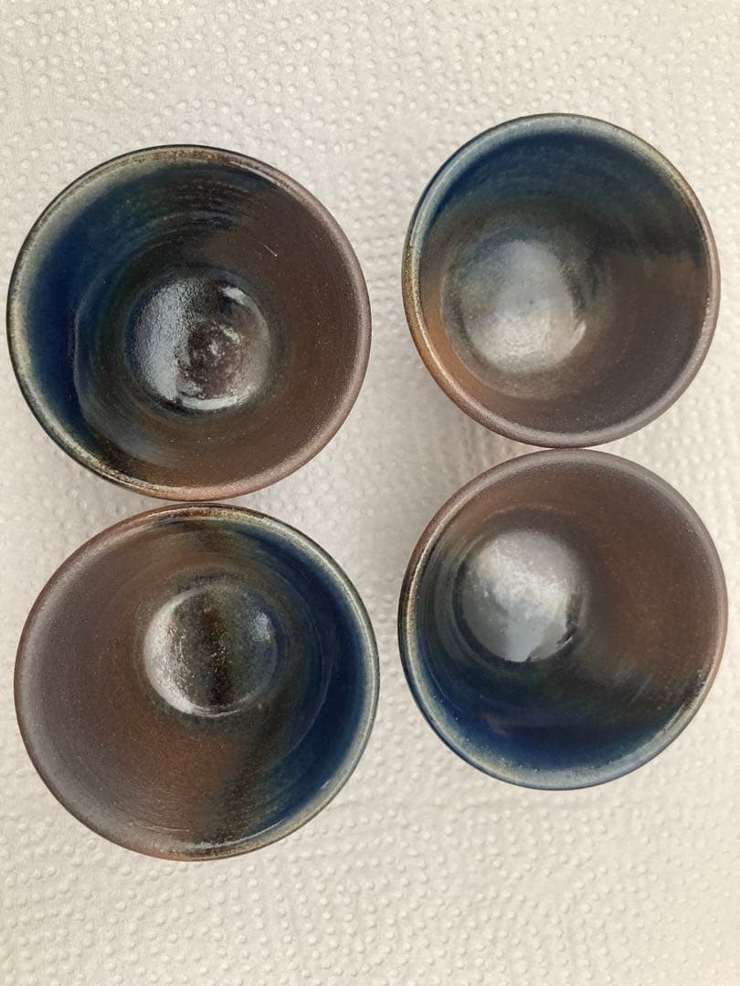 與宏文　遊魚文だち瓶　泡盛酒器セット