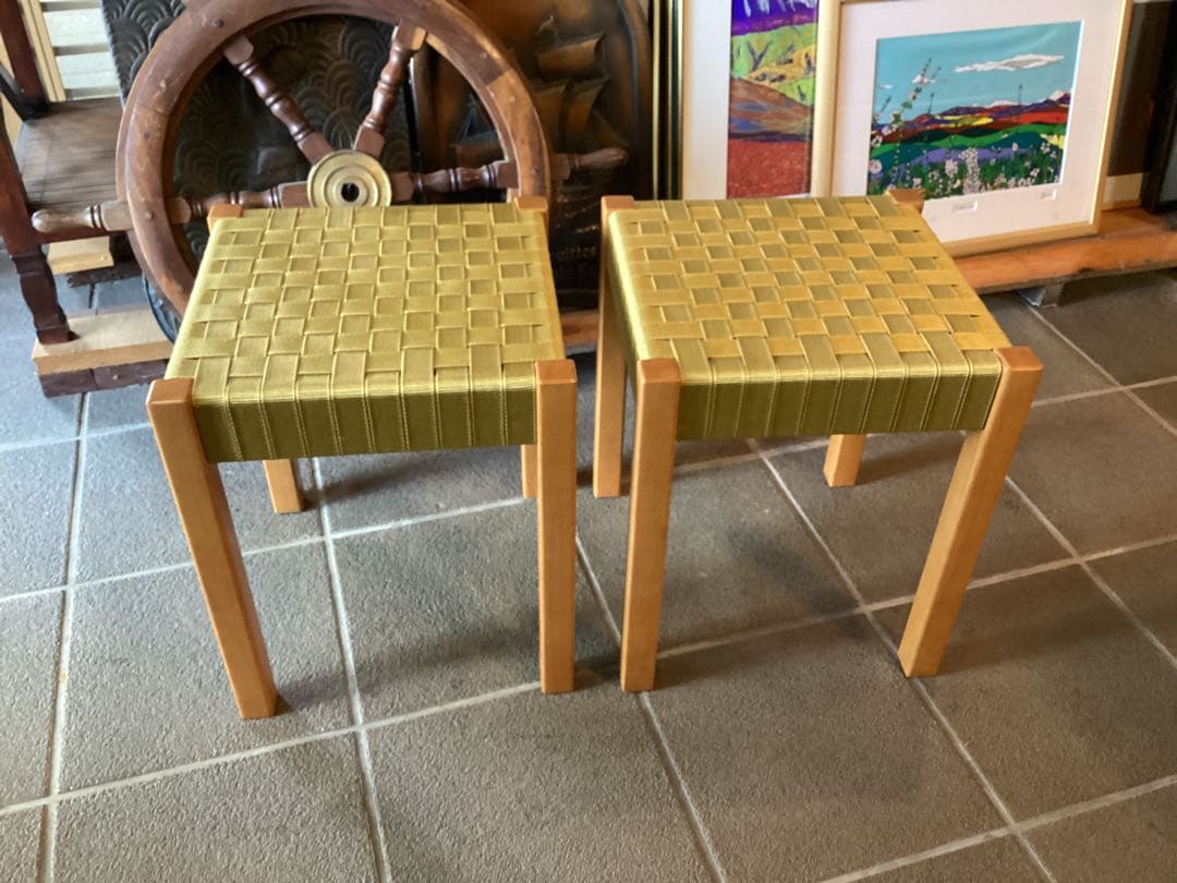 スツール　オットマン　補助椅子　和風　いす