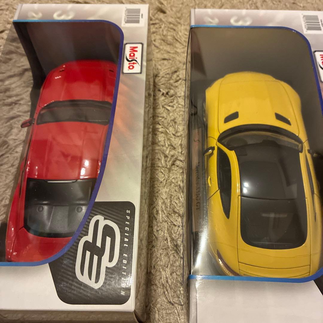 Maisto AMG GT & 2015 Ford Mustang GT セット