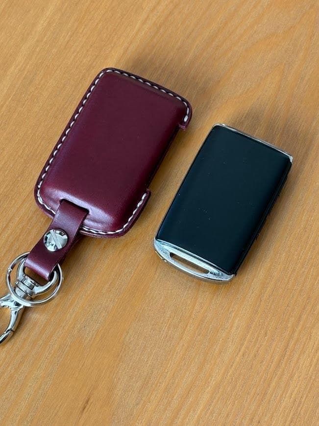 【レザモン】本革スマートキーケース マツダ車用 CX-8 CX-80 等
