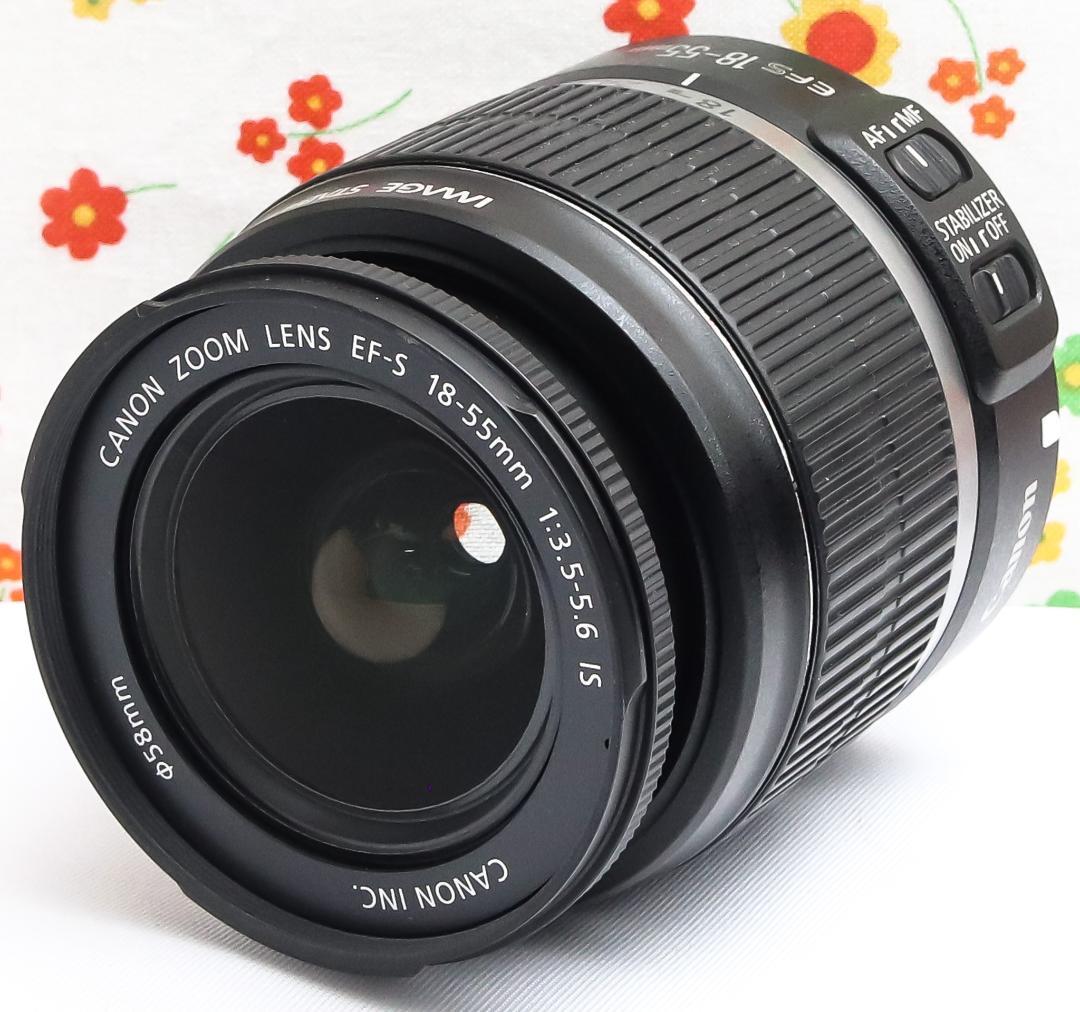 キャノン Canon kiss x2☆スマホに転送☆お手軽一眼レフ♪☆手振れ補正