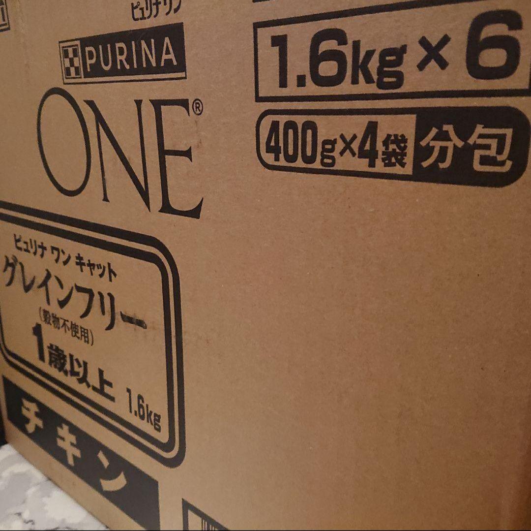 PURINA ONE】グレインフリー チキン 1.6kg×6袋 ピュリナワン