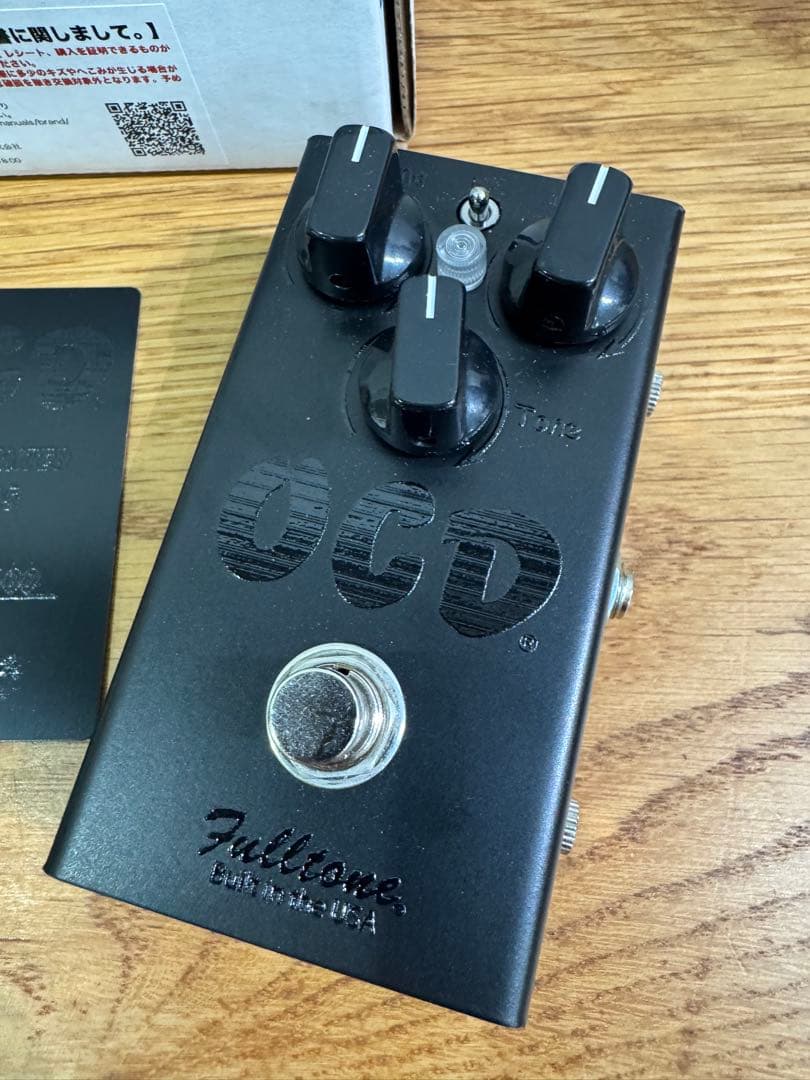 Fulltone フルトーン OCD V2 LTD BLK エフェクター 限定品