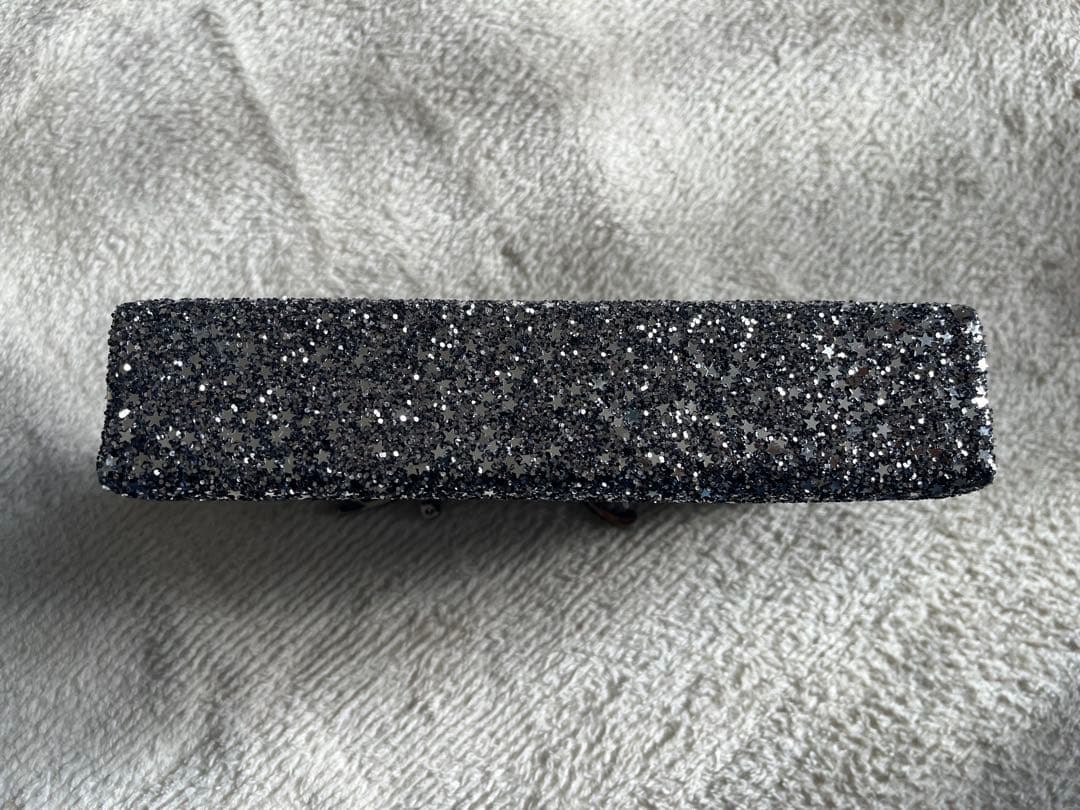 Jimmy Choo グリッター クラッチバッグ