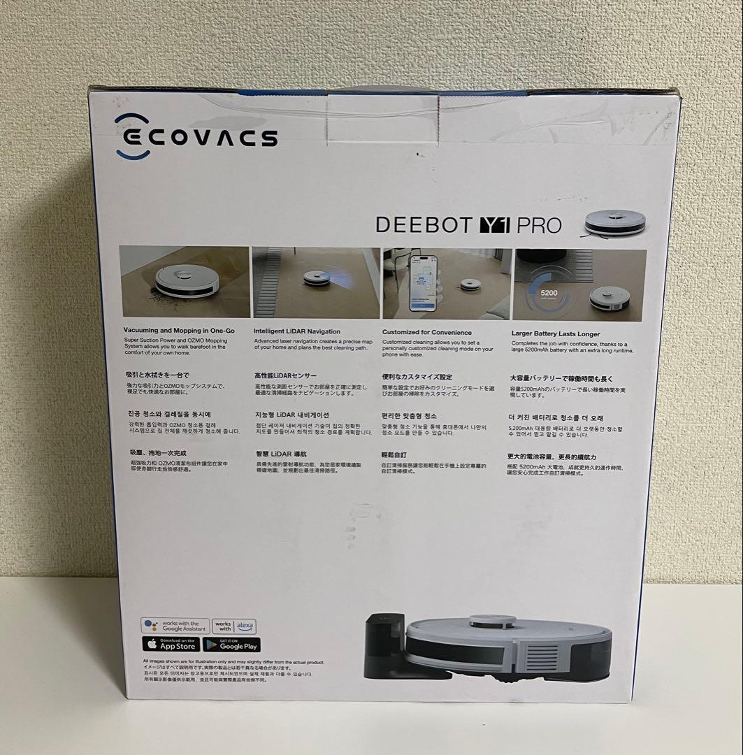 ECOVACS DEEBOT Y1 PRO 本体