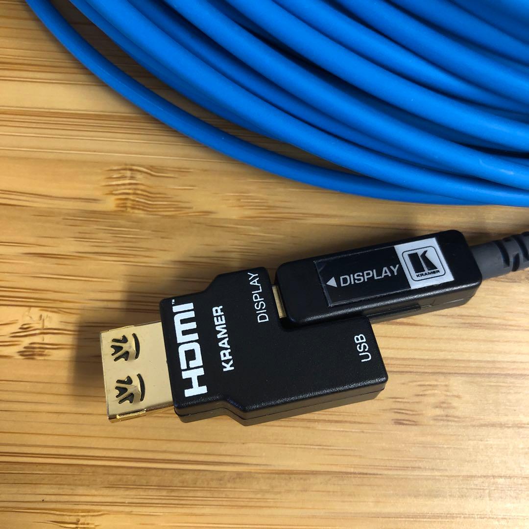 KRAMER 光ファイバーHDMIケーブル　30M