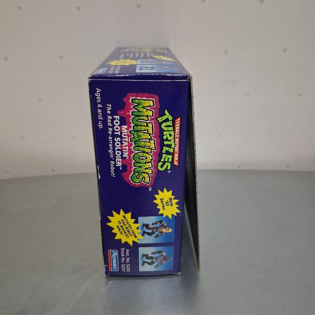 ミュータントタートルズ フットソルジャー タカラ playmates フィギュア