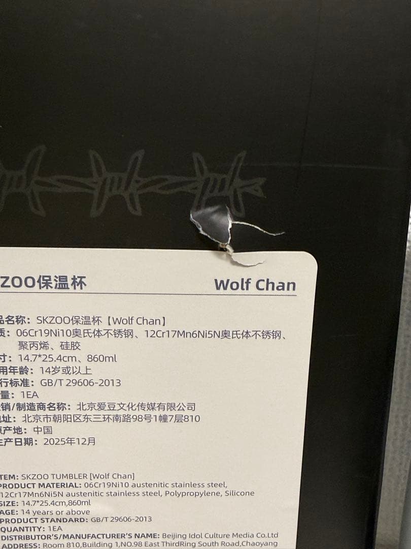 straykids ポップアップ yizhiyu タンブラー バンチャン