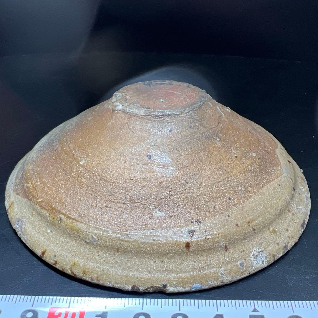 桃山時代　古唐津茶碗　木箱付　幅約12.5㎝　東Y7-1030☆2Fタヒチル