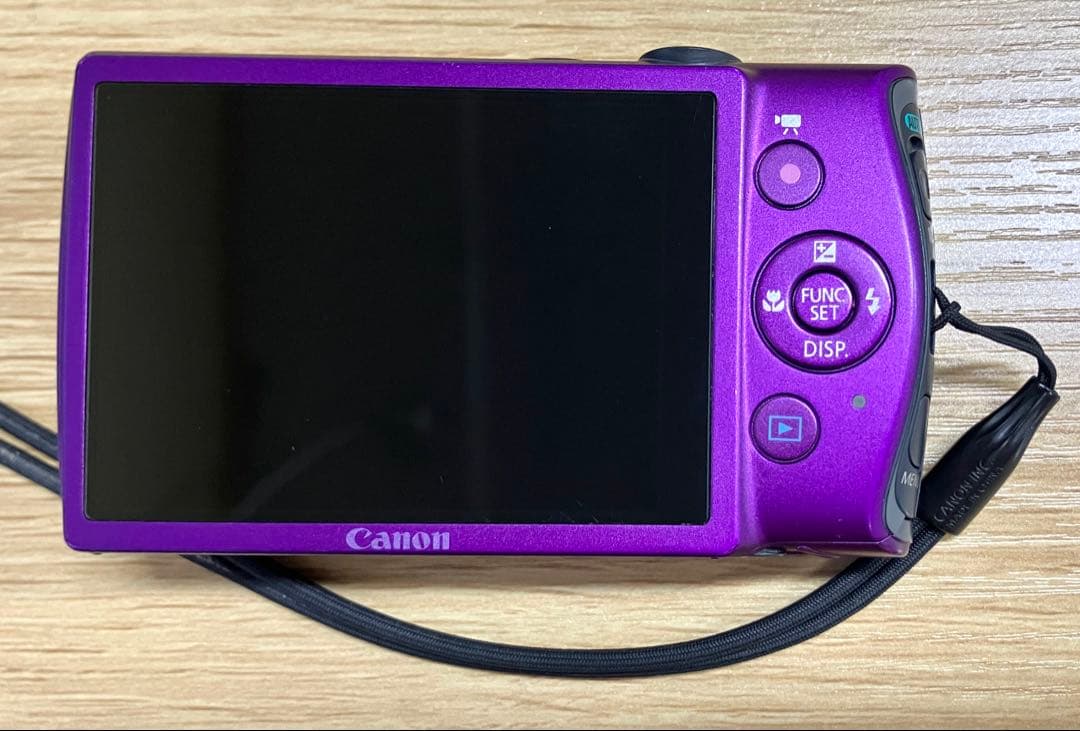 動作確認済 Canon IXY600F デジカメ パープル デジタルカメラ