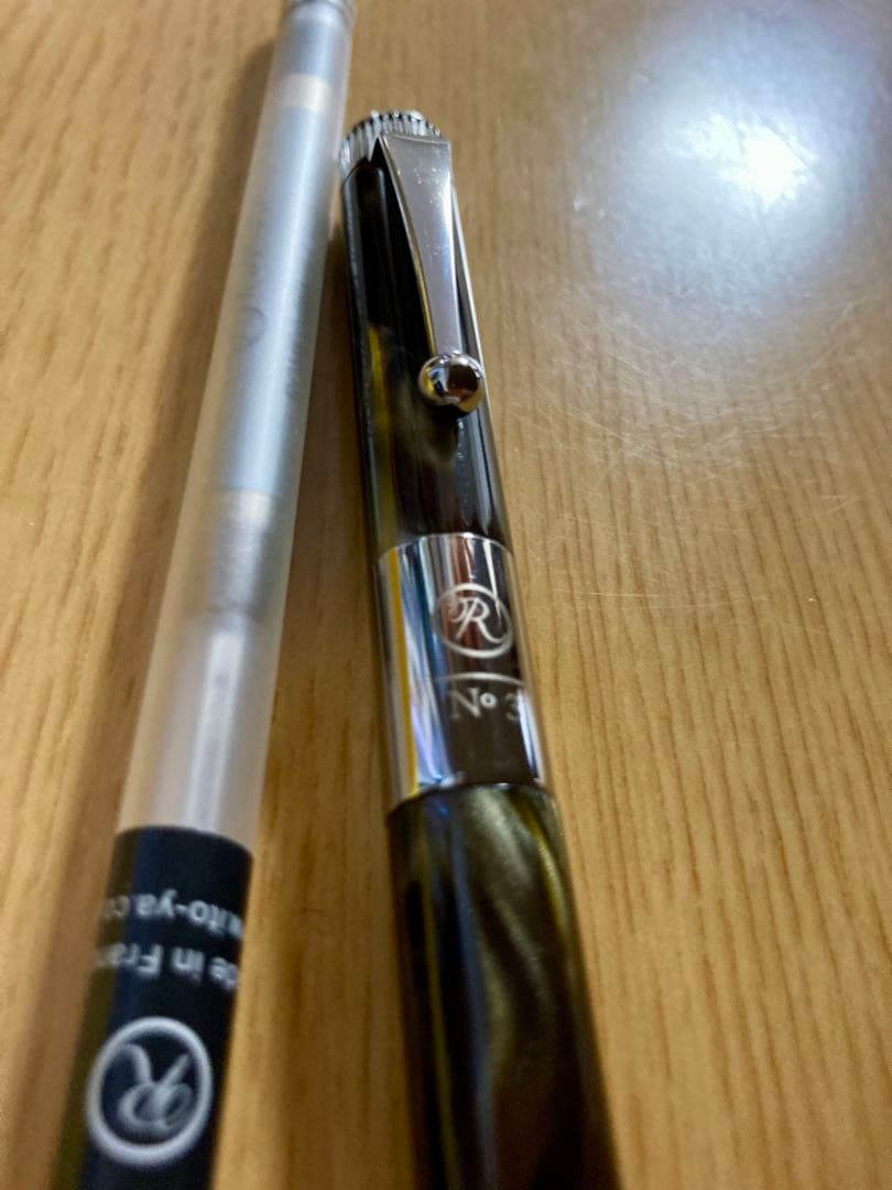 【2点セット】ロメオ ROMEO ボールペン+替芯イタリアングレー