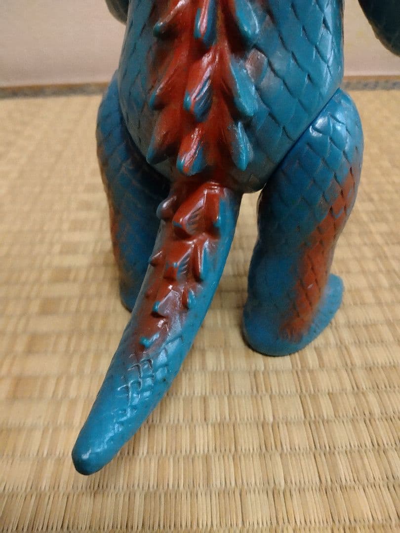 マルサン　ソフビ　ゴメス　当時物　ウルトラQ　ブルマァク