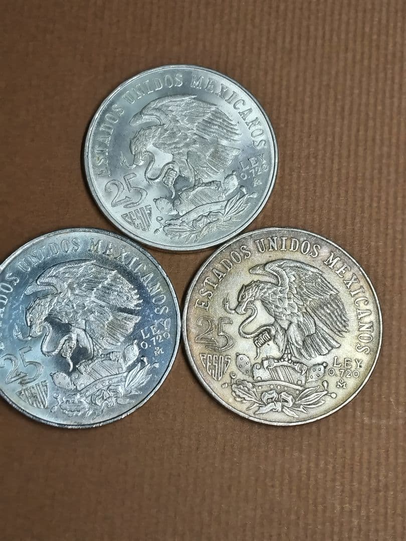 hab006 1968年メキシコオリンピック記念メダル3枚セット