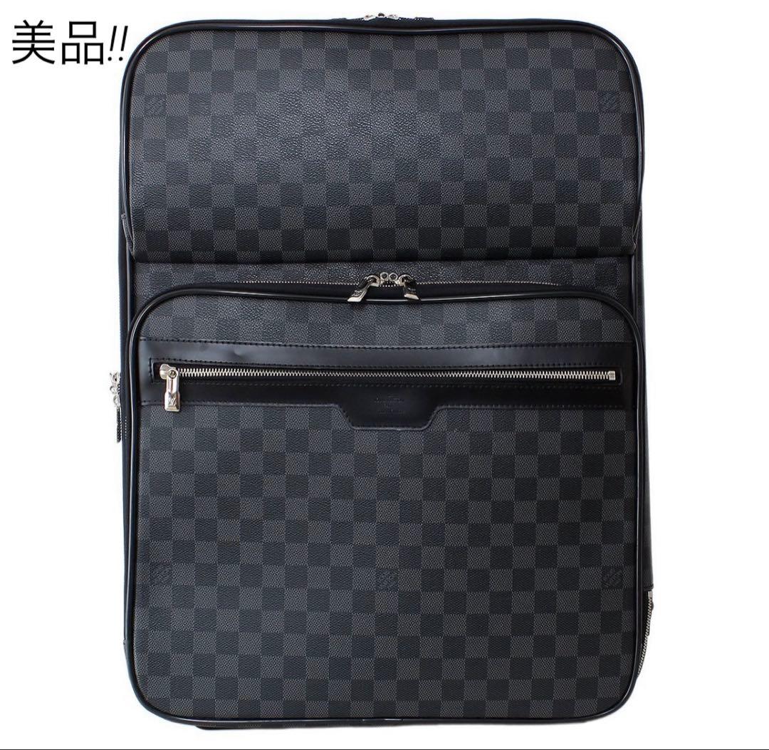 N2425 美品!! ルイヴィトン ダミエグラフィット ペガス55キャリーケース
