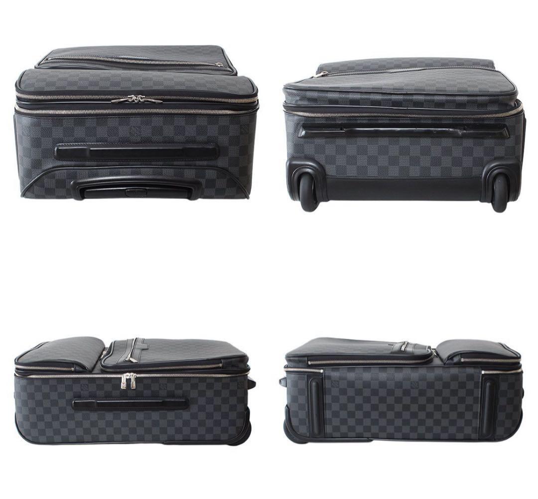 N2425 美品!! ルイヴィトン ダミエグラフィット ペガス55キャリーケース