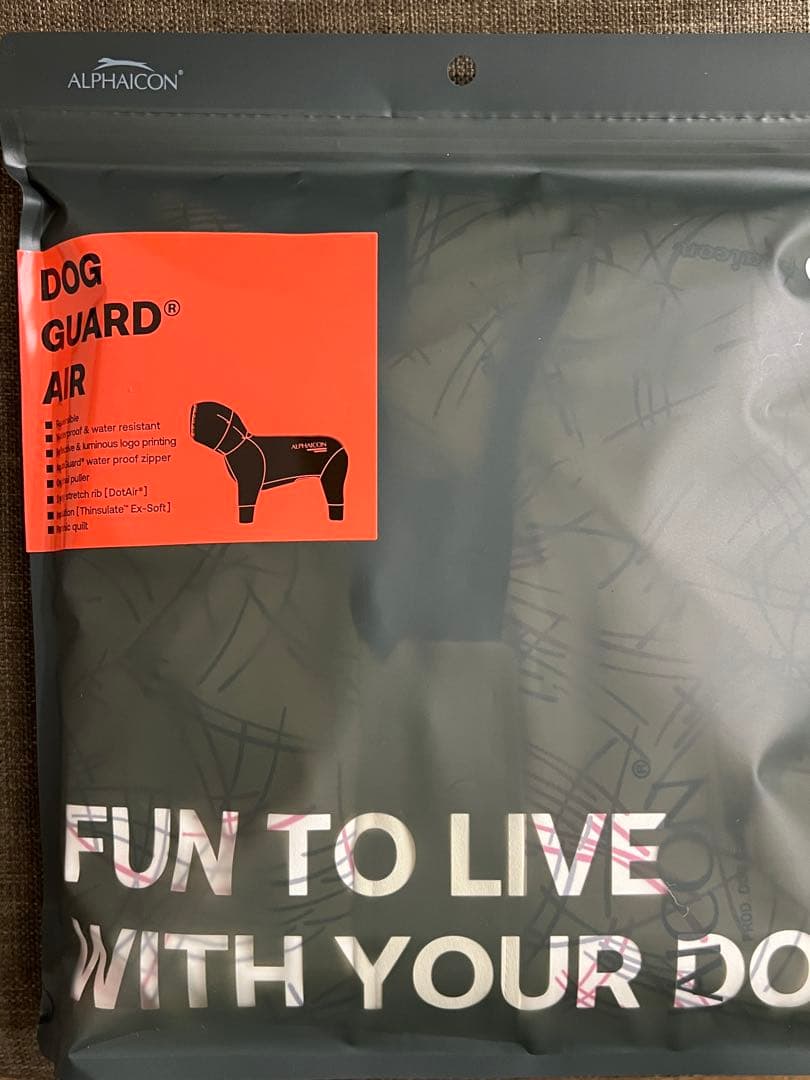 ALPHAICON DOG GUARD AIR　ドッグガード・エア サイズ LL