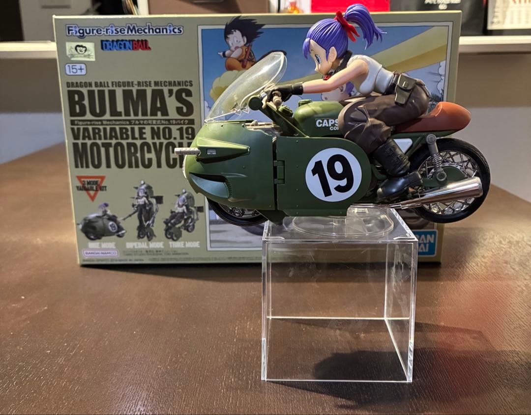 ドラゴンボール　プラモデル　フィギュアライズメカニクス　ブルマの可変式No.19