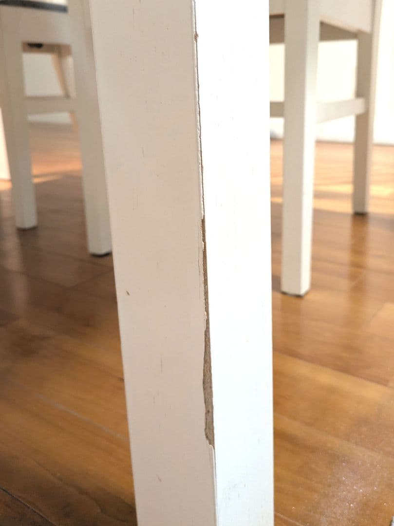 【再値下げ】IKEA 伸張型 ダイニングテーブル チェア セット