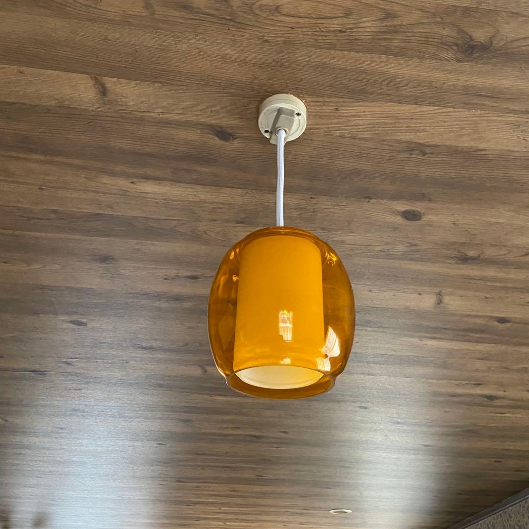 ビンテージ　ペンダントライト　天井照明　昭和レトロ　ミッドセンチュリー