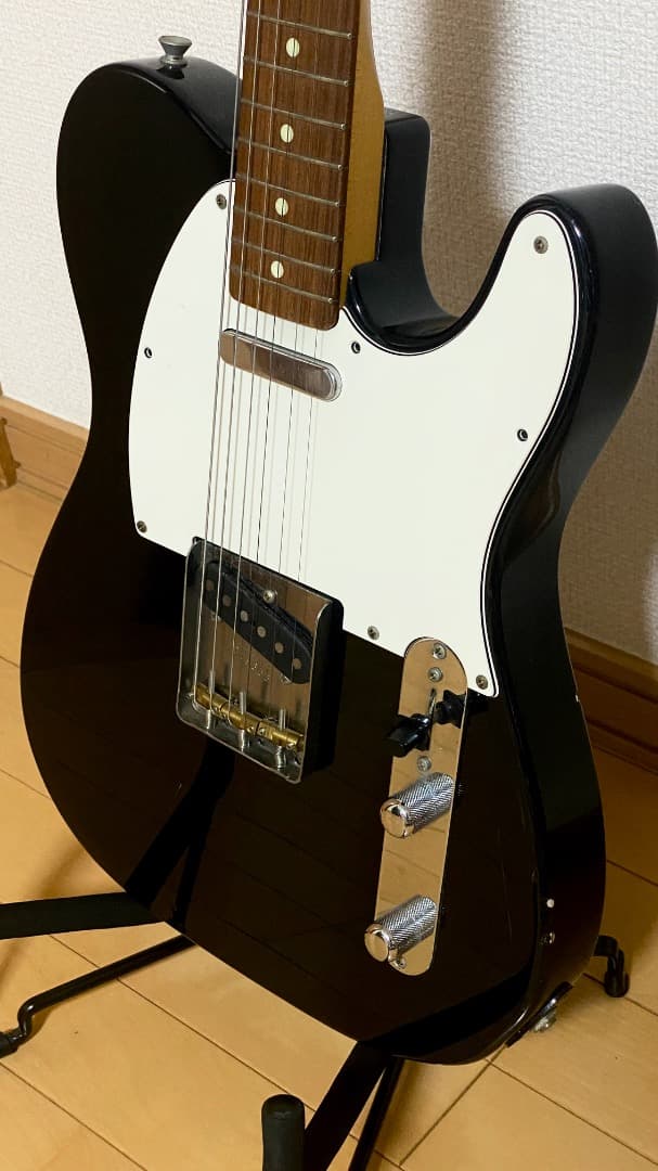 Fender Japan フェンダー テレキャスター 黒 PLEK パーツ新品