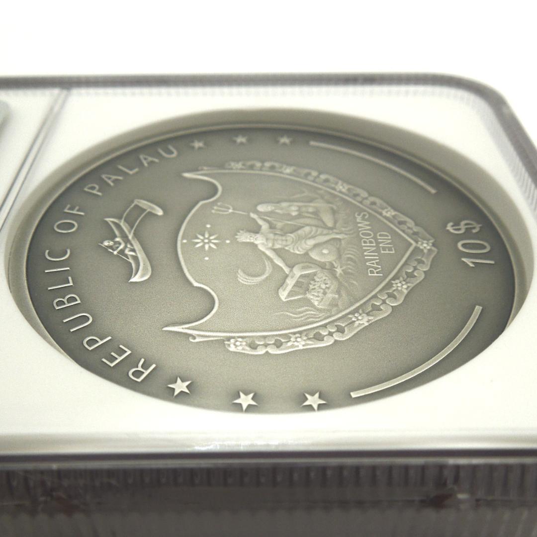 ★箱付き NGC MS70 銀貨 猫がいない時ねずみが踊る 2020 パラオ