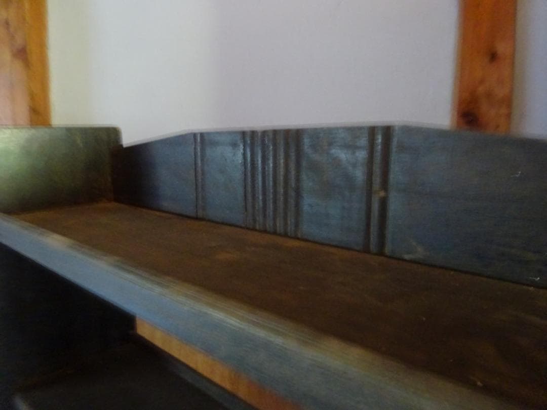 ★最終値 本棚　書棚　飾り棚　古民家蔵出し　アンティーク　レトロ　古い家具