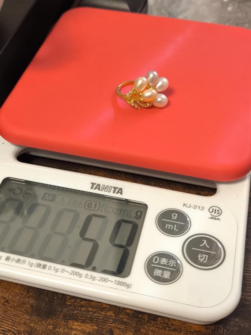 碌山 ROKUZAN ロクザン シルバー925 パール　ヴィンテージ　リング