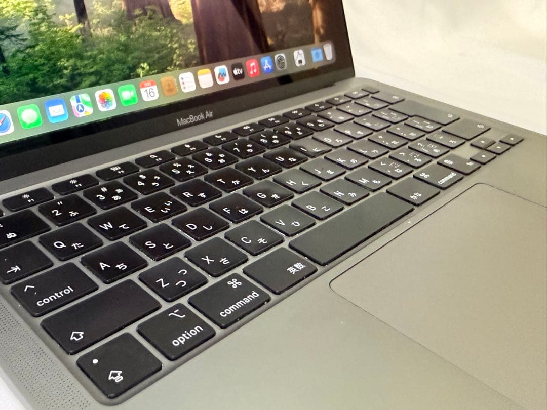 MacBook Air M1 シリコン 最新OS SSD 256GB 純正充電