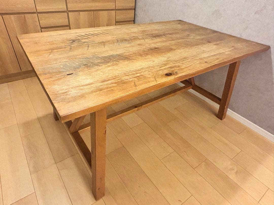 BLUE！！ニトリ　ダイニングテーブル　カーシー