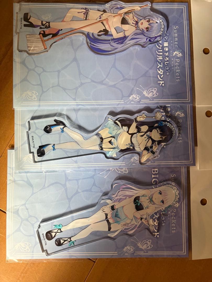 Summer Pockets アクリルスタンド 空門蒼　鳴瀬しろは　久島鴎