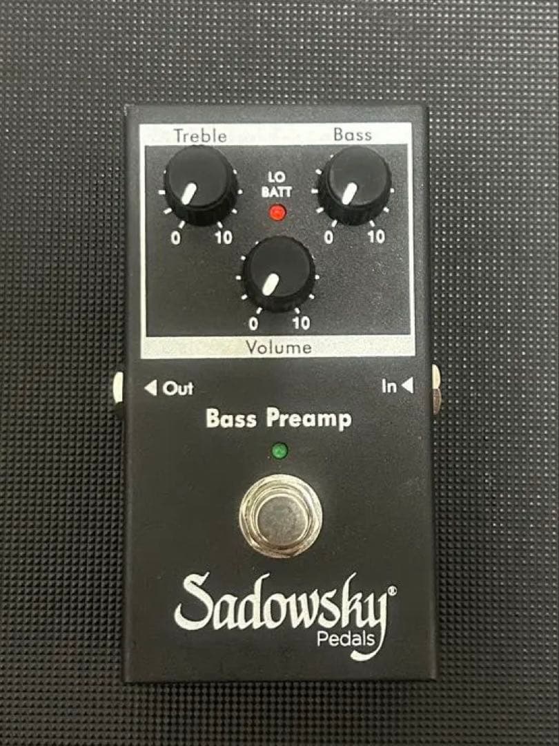 Sadowsky SBP-2 Bass Preamp ベース用プリアンプ