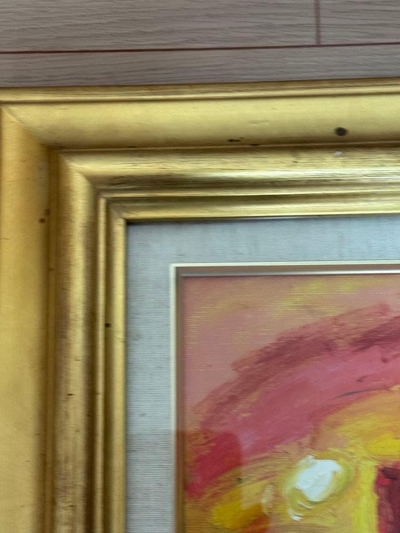 上野仁奥　油彩画