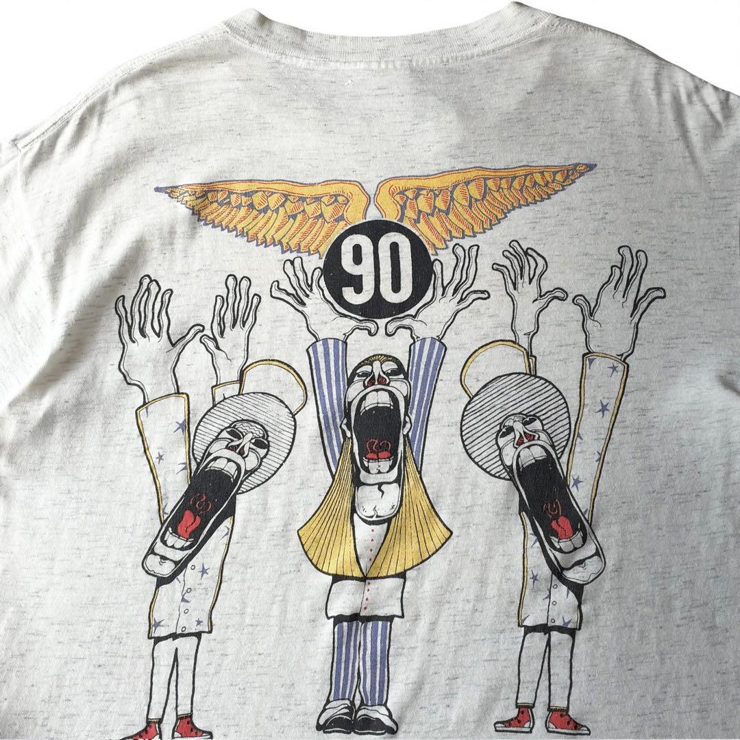 90s USA製 90 NINETY“ナインティー“Tシャツ オールドスケート