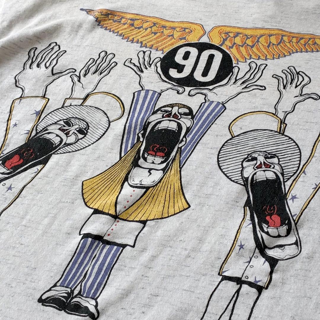 90s USA製 90 NINETY“ナインティー“Tシャツ オールドスケート