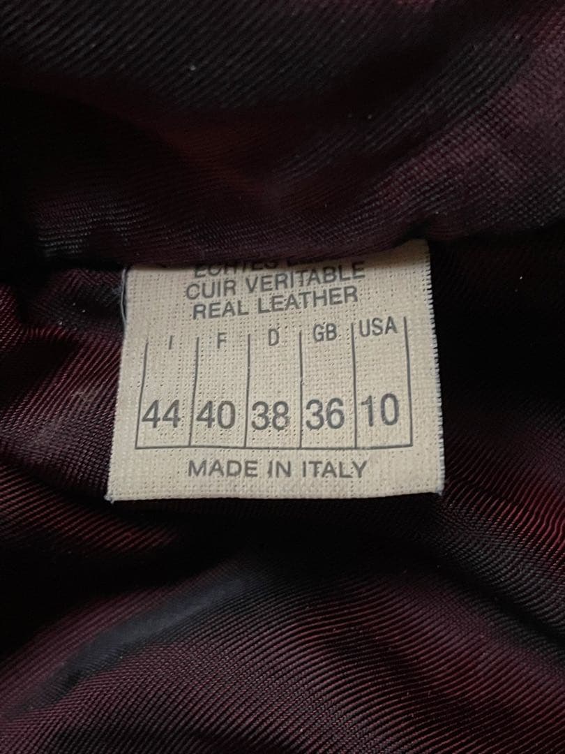 イタリア製 MA-1 typeレザージャケット ARMANIと同ファクトリー生産