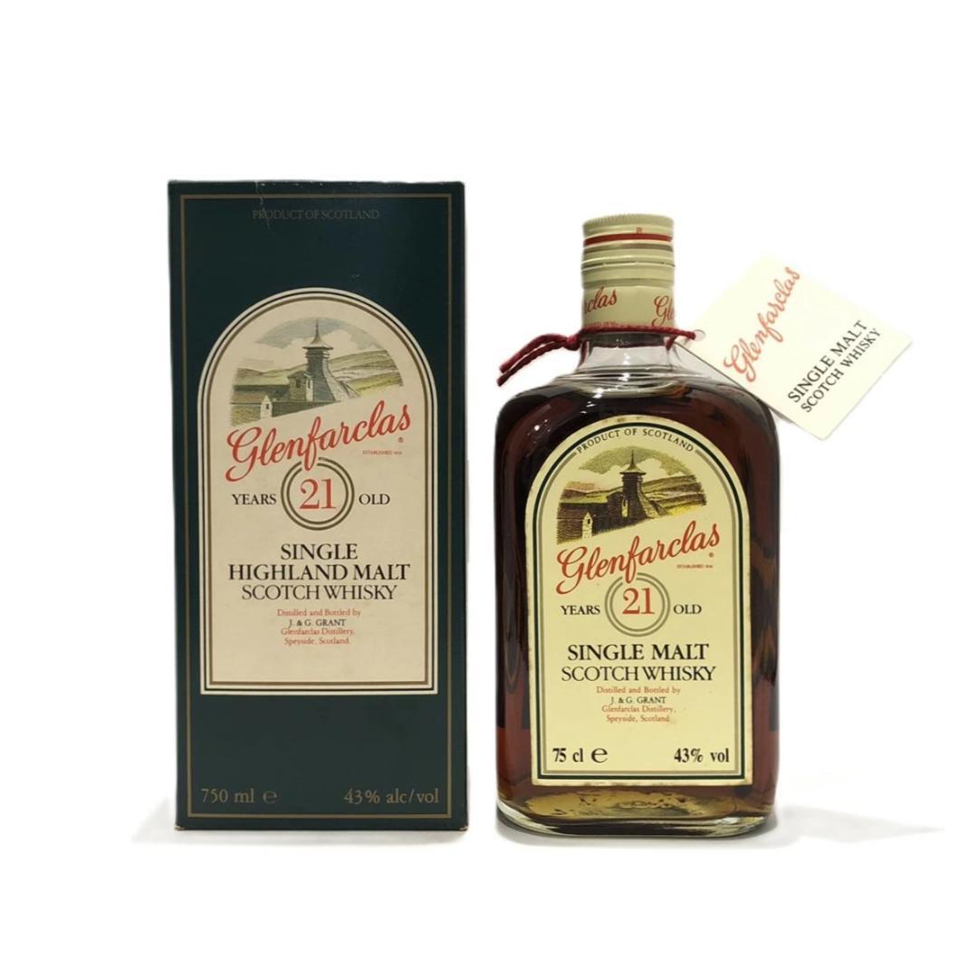 80年代流通 グレンファークラス 21年 750ml 43％ （1421）