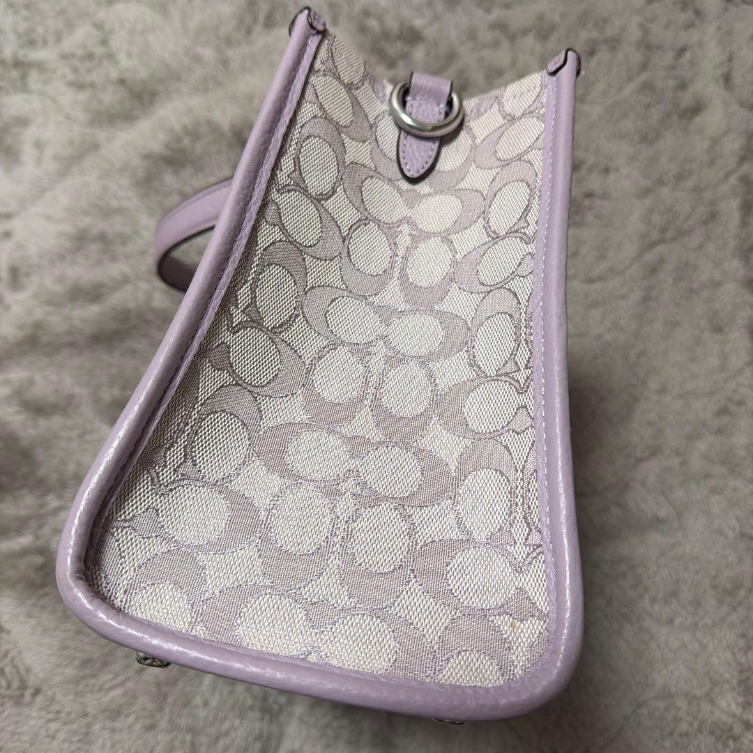 COACH ライラック ハンドバッグ