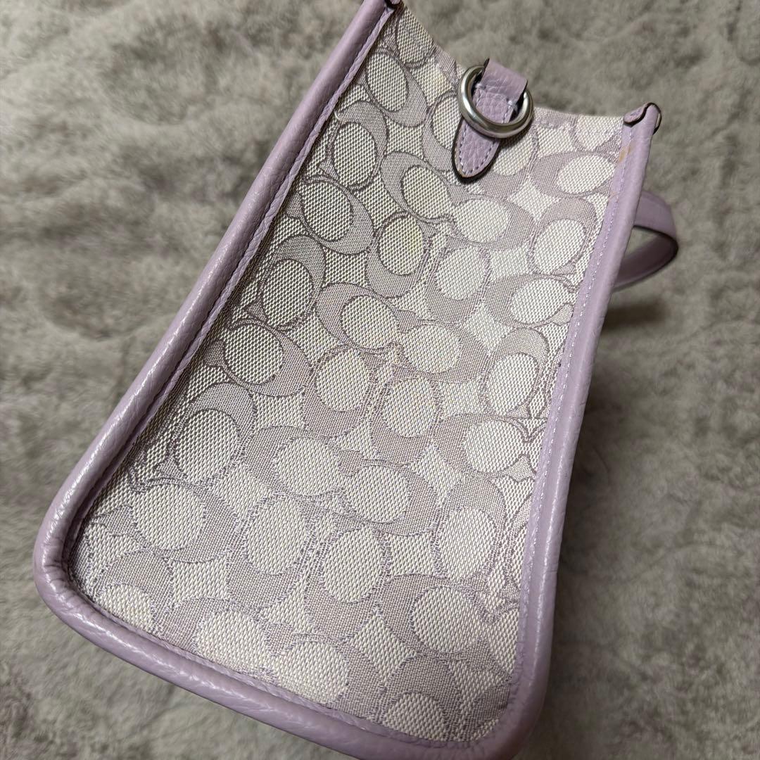 COACH ライラック ハンドバッグ