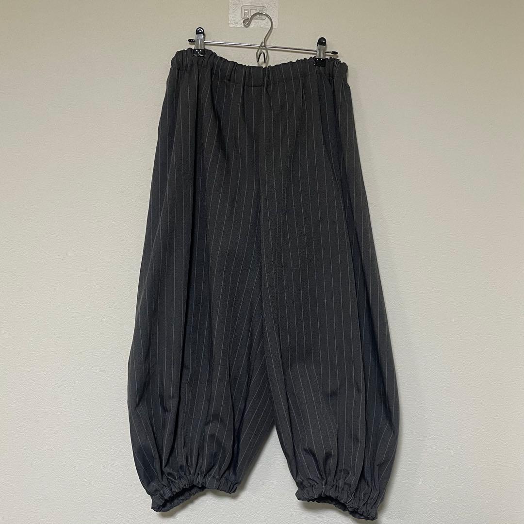 コムデギャルソンコムデギャルソン バルーンパンツ ストライプ