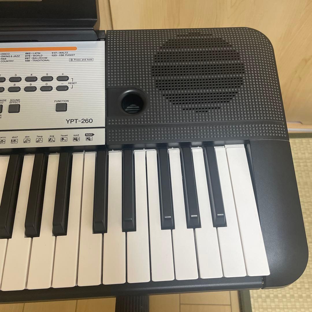 Yamaha 61鍵キーボード　ヨーロッパ　ピアノス電子ピアノ　スタンドセット