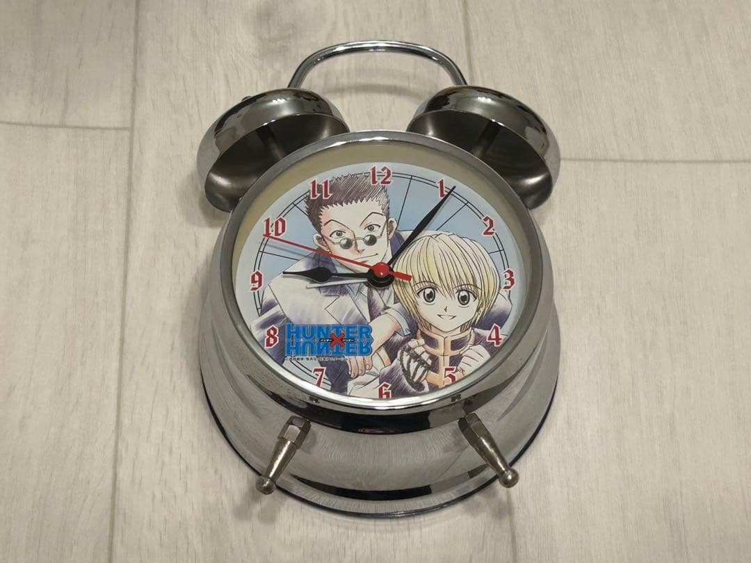 【稀少】旧HUNTER×HUNTER ボイス目覚まし時計 クラピカ レオリオ