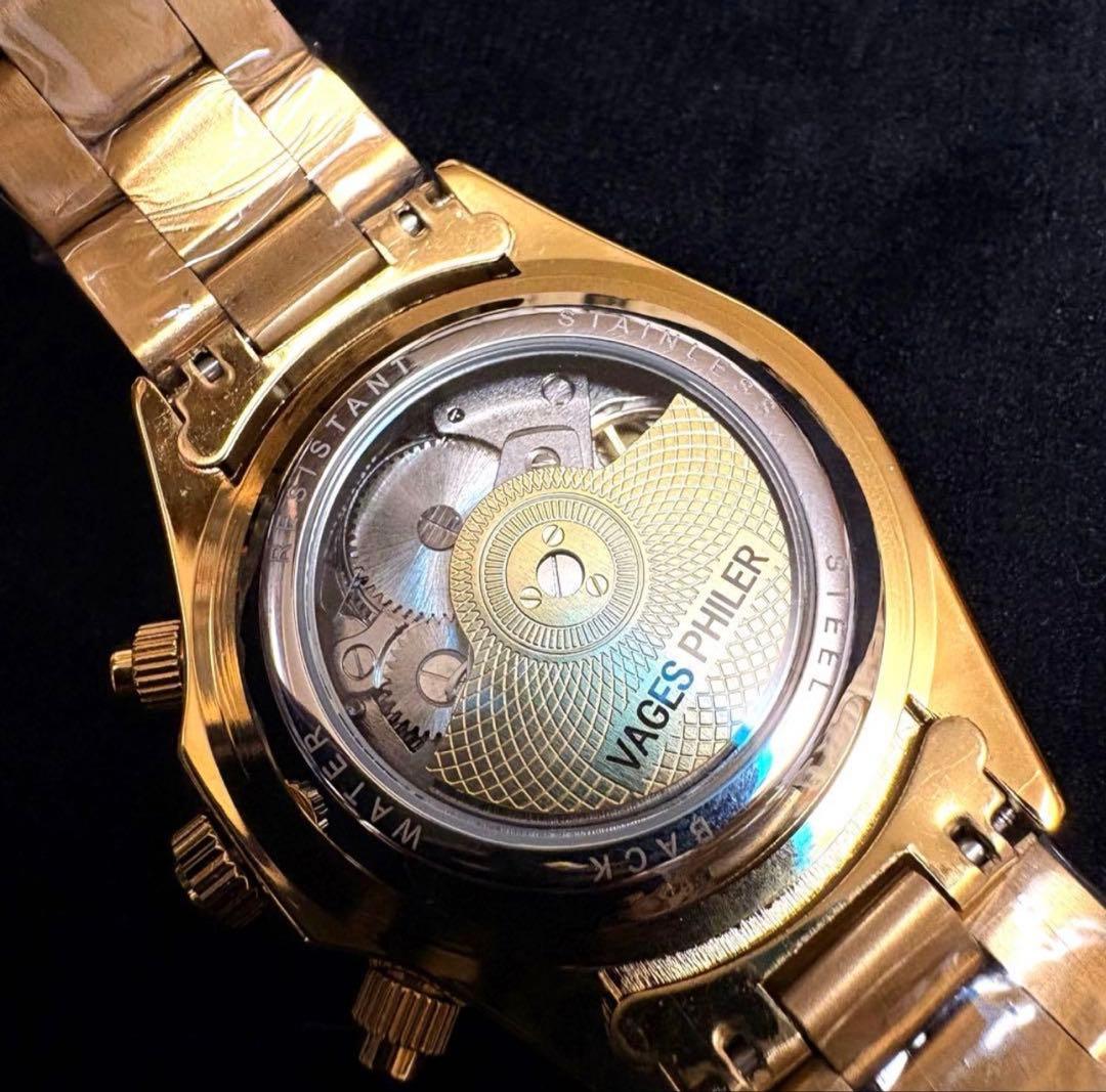 ラグジュアリー オマージュウォッチ レオパード 自動巻き ブリンブリン 腕時計